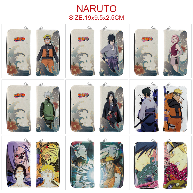 Naruto anime wallet 19*9.9*2.5cm