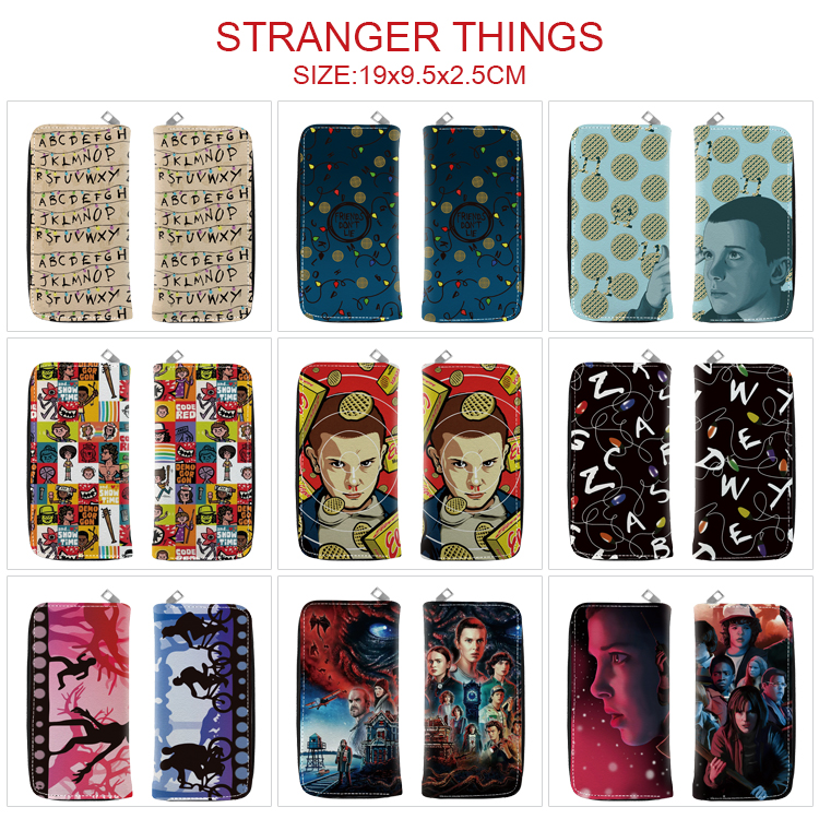 Stranger Things anime wallet 19*9.9*2.5cm