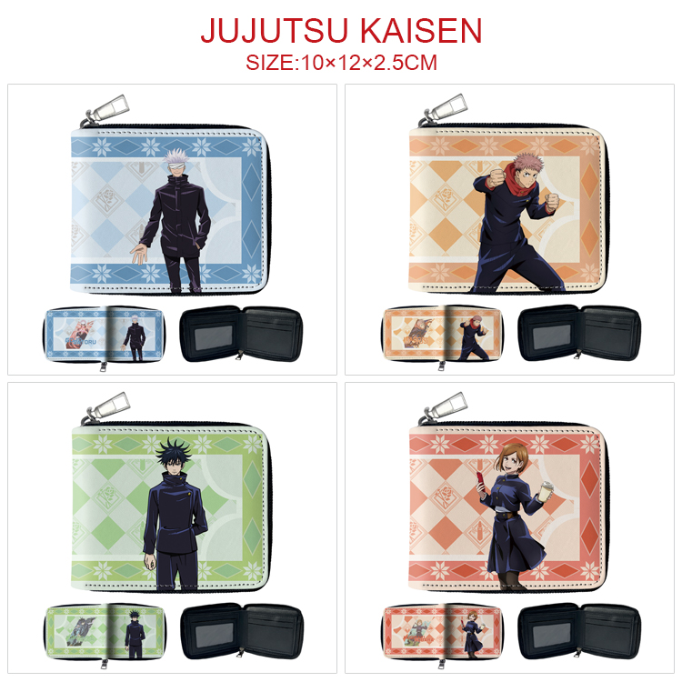 Jujutsu Kaisen anime wallet 10*12*2.5cm