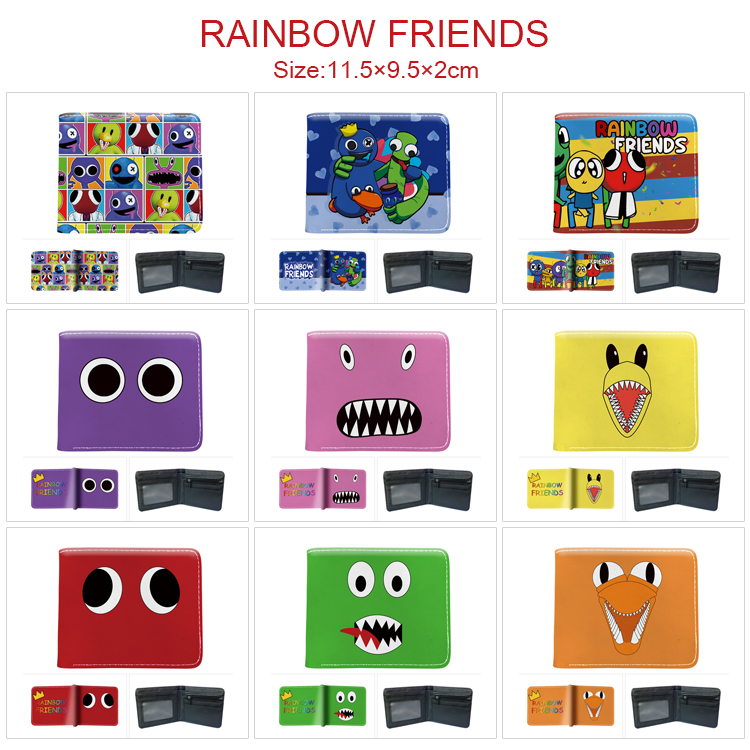 rainbow friends anime wallet