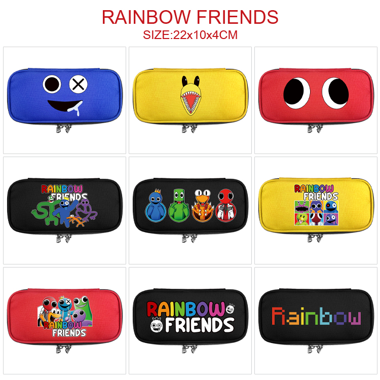 rainbow friends anime pencil box