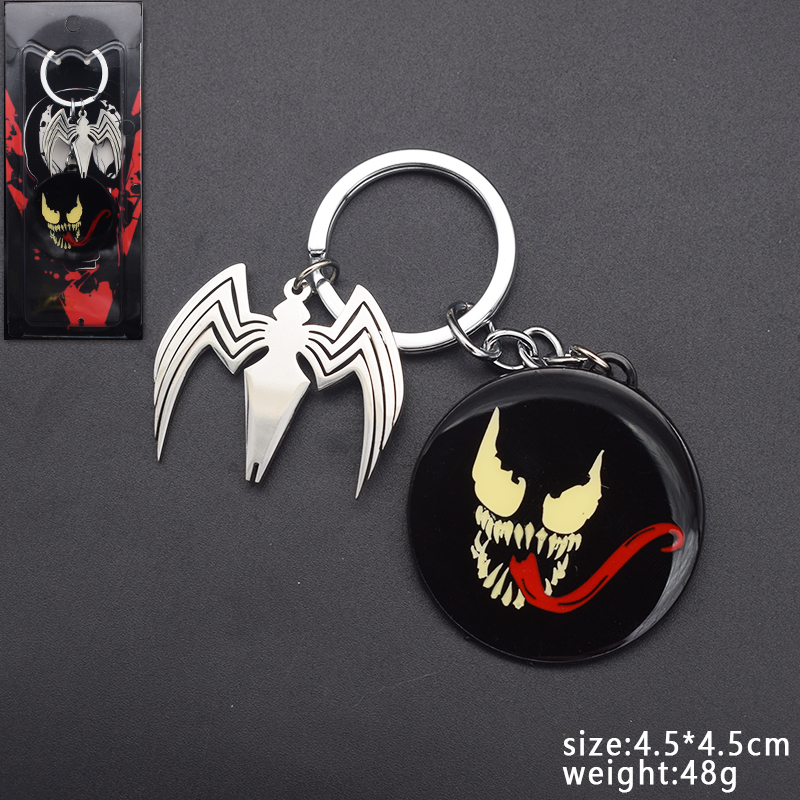 Venom anime keychain