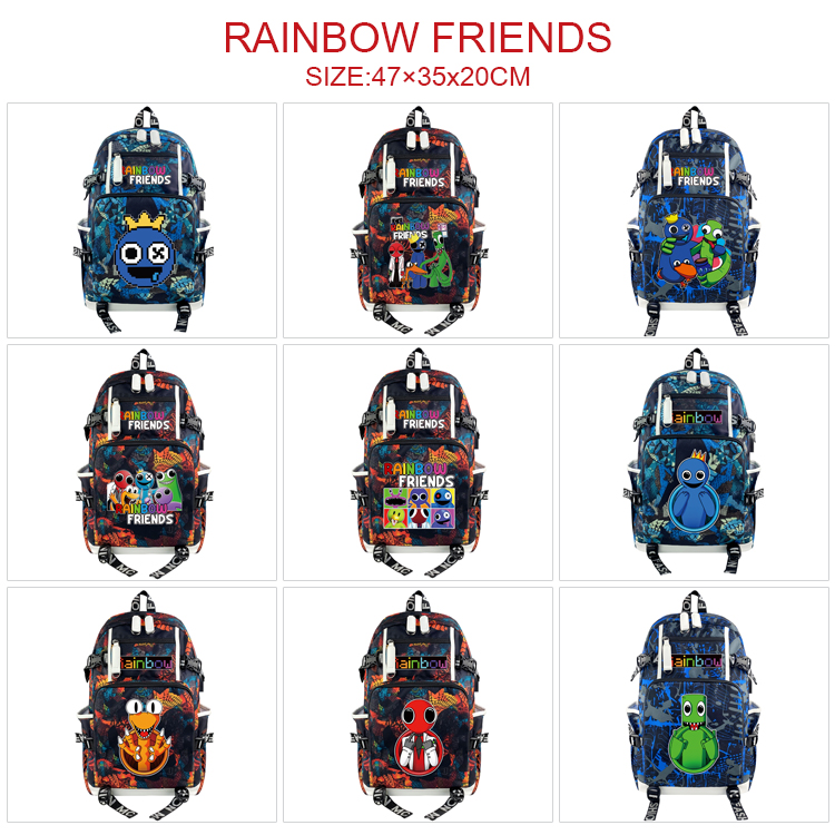 rainbow friends anime Backpack bag