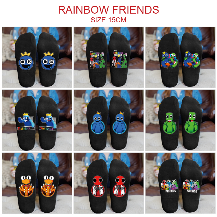 rainbow friends anime Socks