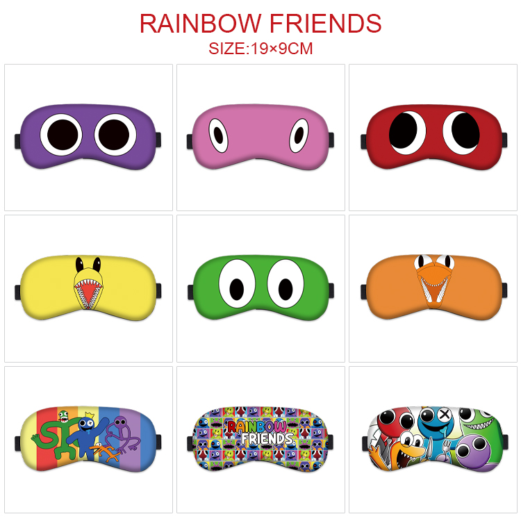 rainbow friends anime eyeshade