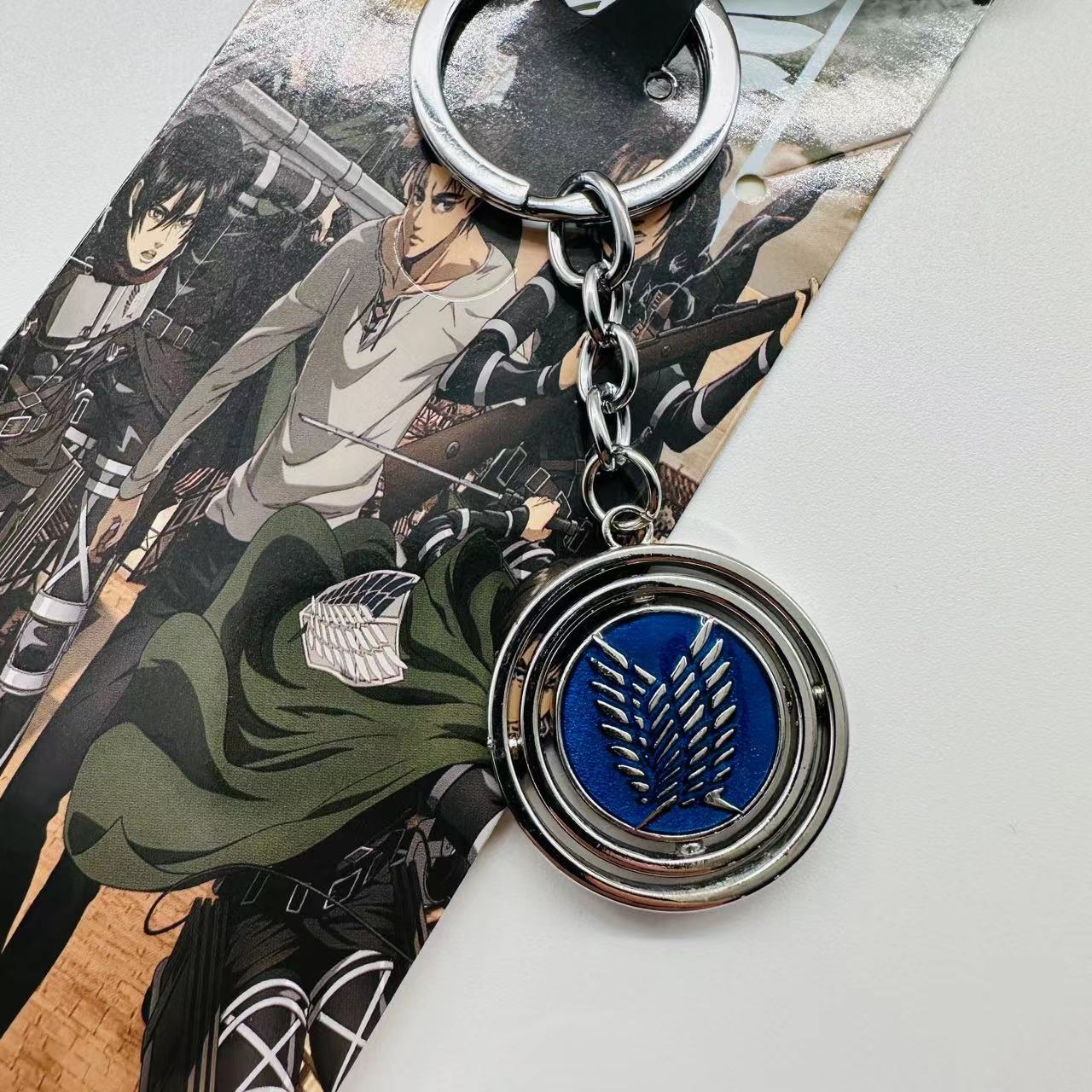 Attack On Titan anime keychain