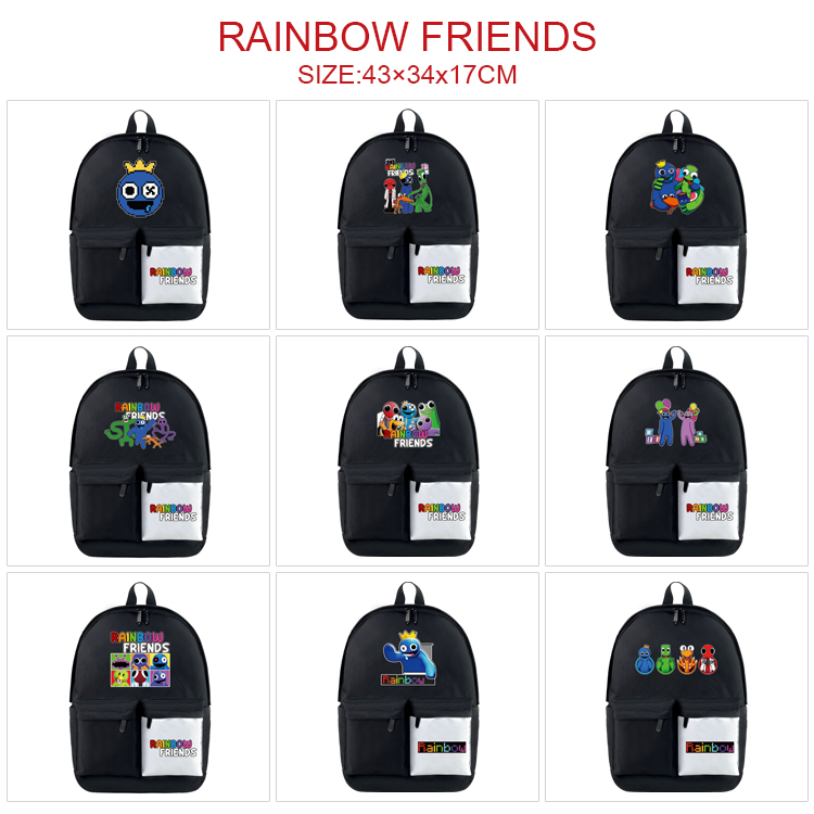 rainbow friends anime Backpack bag