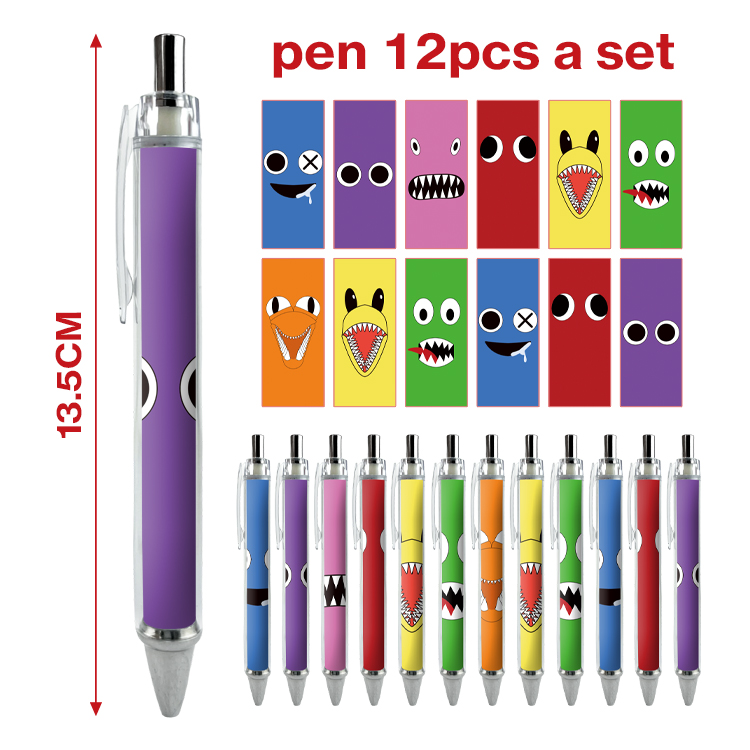 rainbow friends anime ball pen