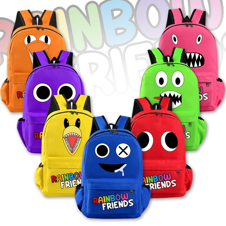 rainbow friends anime Backpack bag