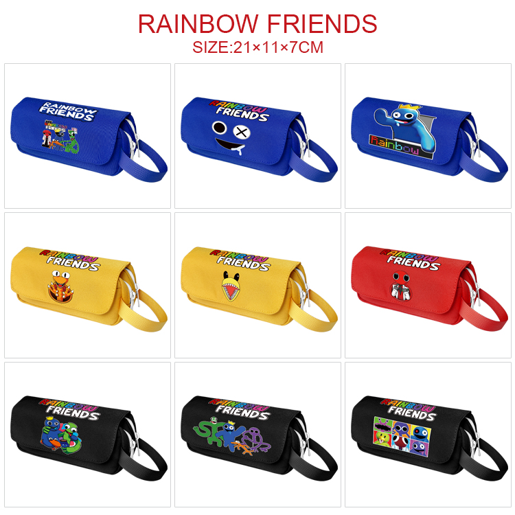 rainbow friends anime pencil box