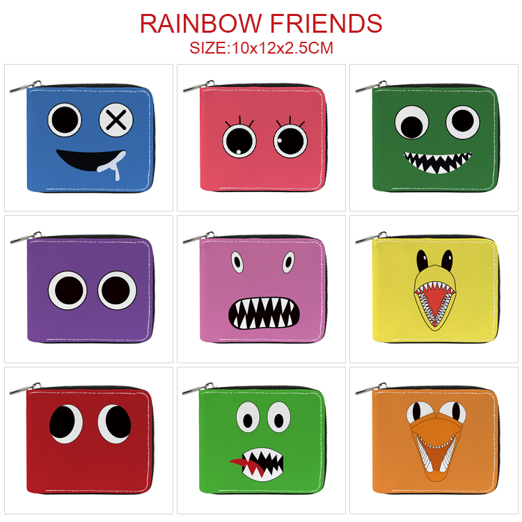 rainbow friends anime wallet