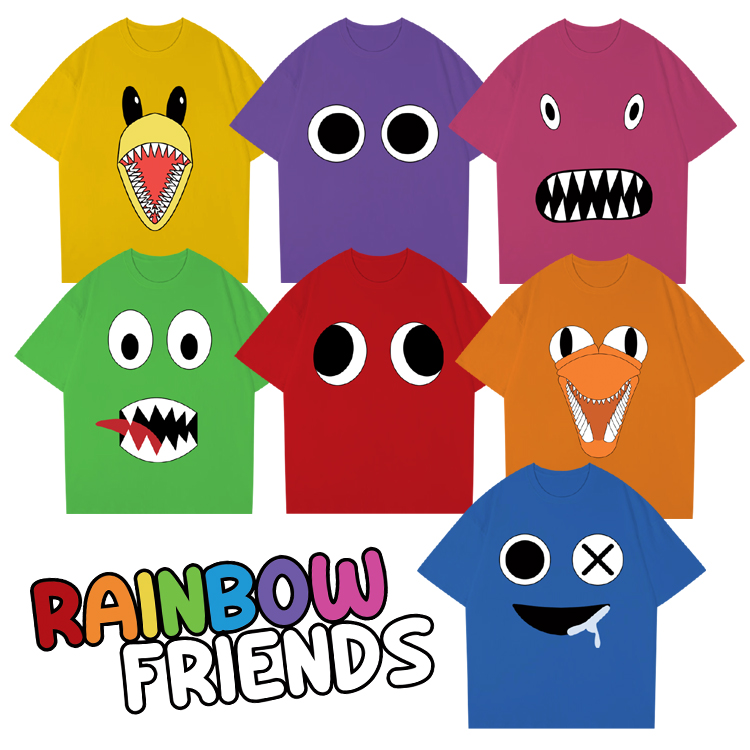 rainbow friends anime T-shirt