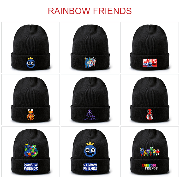 rainbow friends anime hat