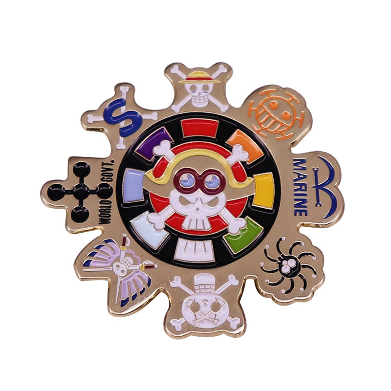 One piece anime Brooch