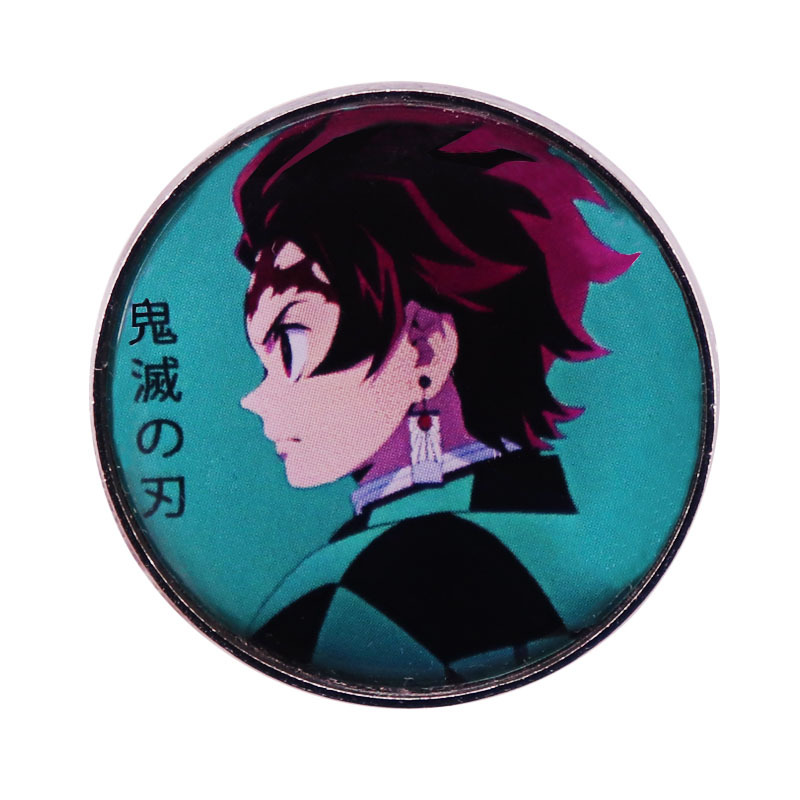 demon slayer kimets anime Brooch