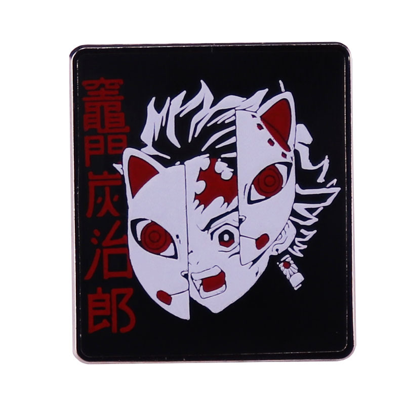 demon slayer kimets anime Brooch