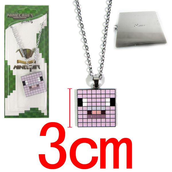 Minecraft anime necklace