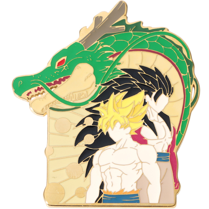 Dragon Ball anime brooch