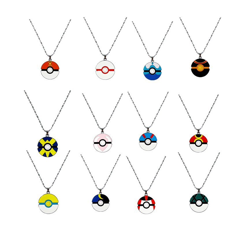 Pokemon anime necklace