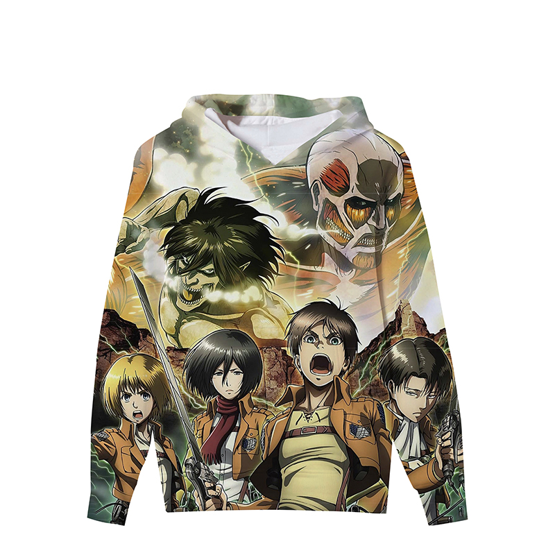 Attack On Titan anime hoodie