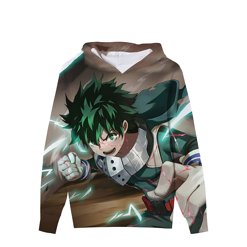 My Hero Academia anime hoodie