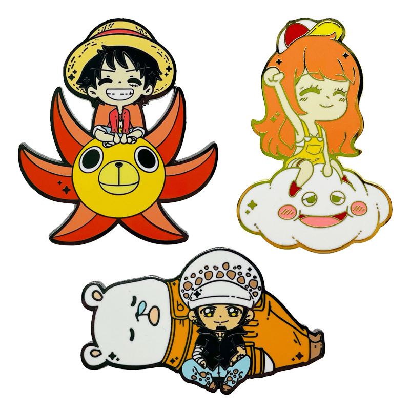 one piece anime pin