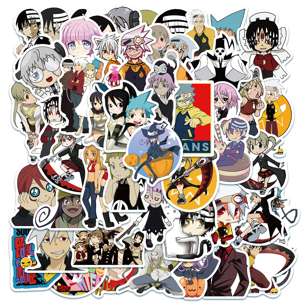 souleater anime waterproof stickers (50pcs a set)
