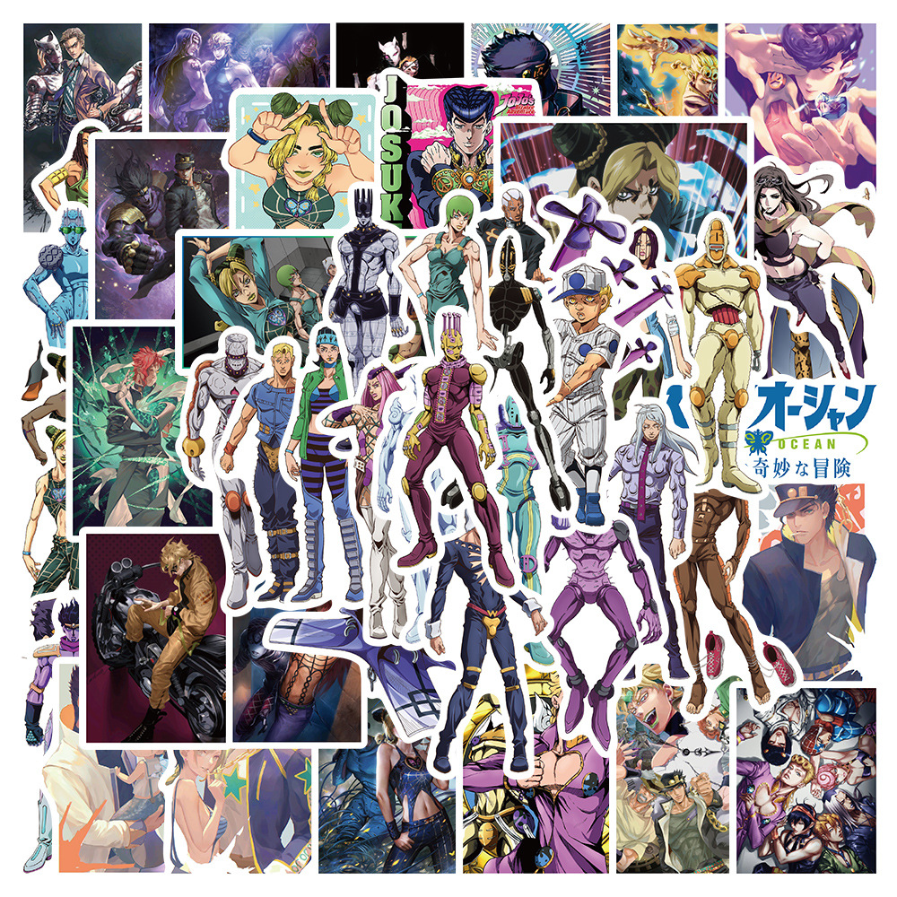 JoJos Bizarre Adventure anime waterproof stickers (50pcs a set)