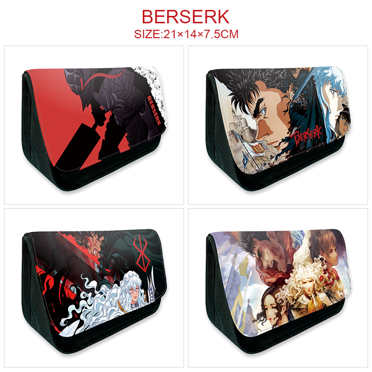 Berserk anime pencil bag 21*14*7.5cm