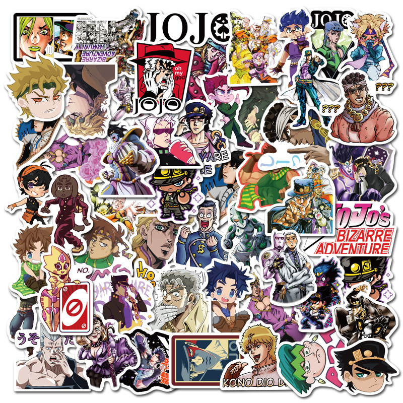 JoJos Bizarre Adventure anime waterproof stickers (50pcs a set)