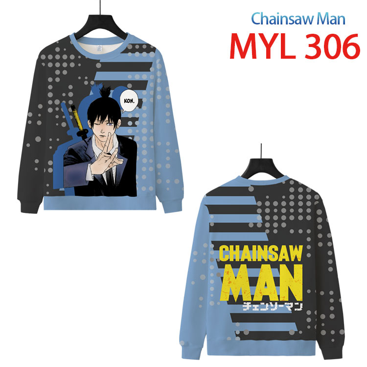 chainsaw man anime hoodie