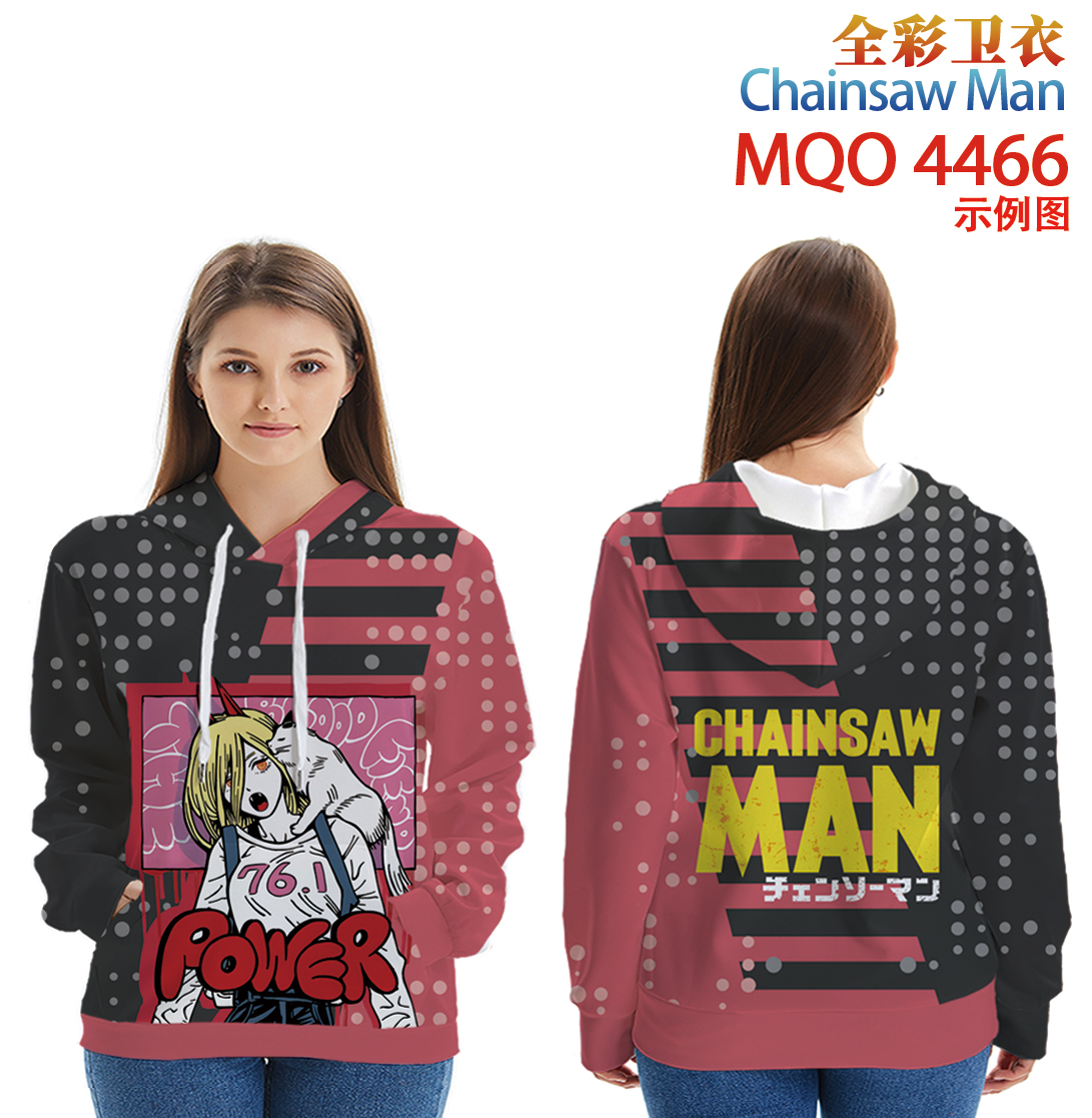 chainsaw man anime hoodie