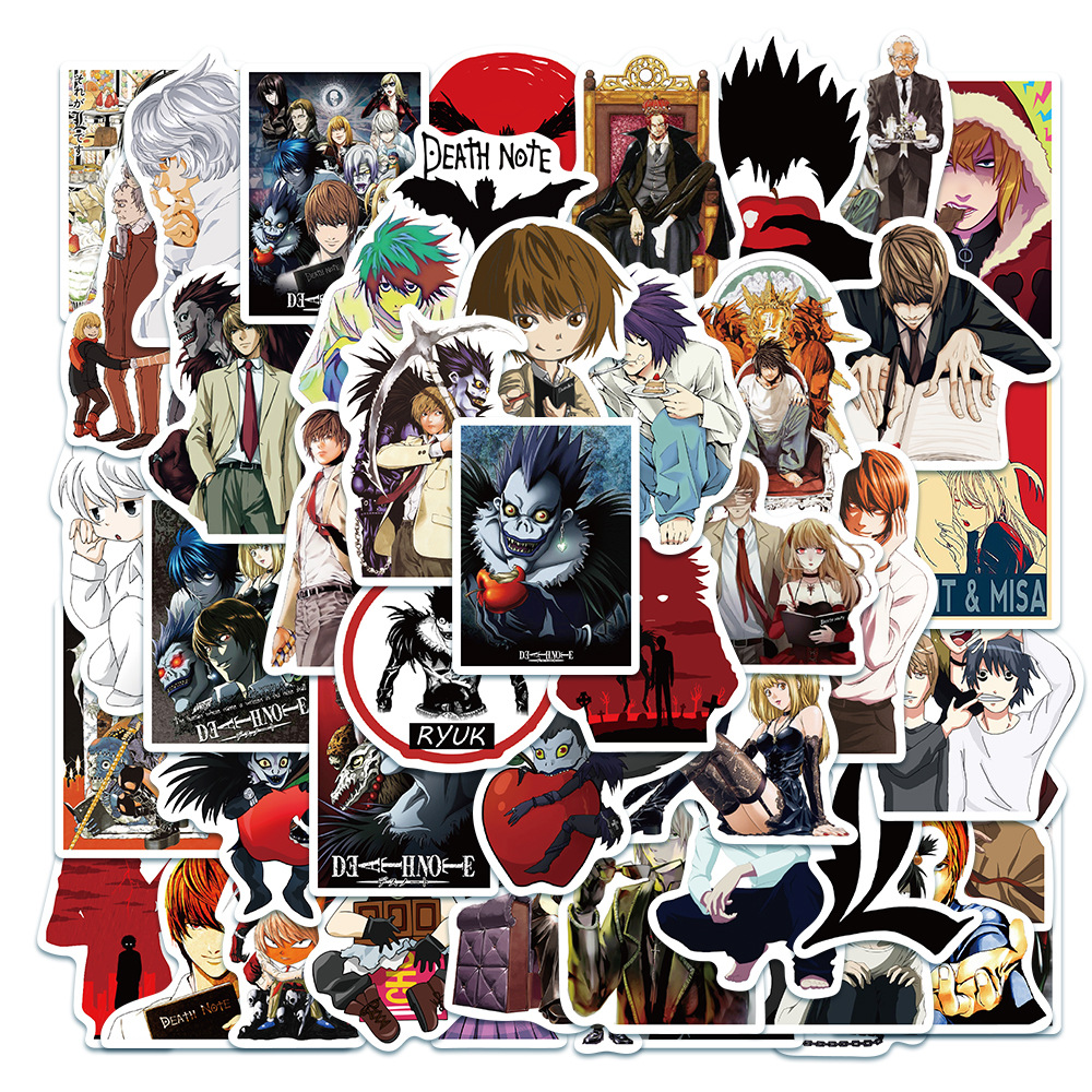 Death Note anime waterproof stickers (50pcs a set)