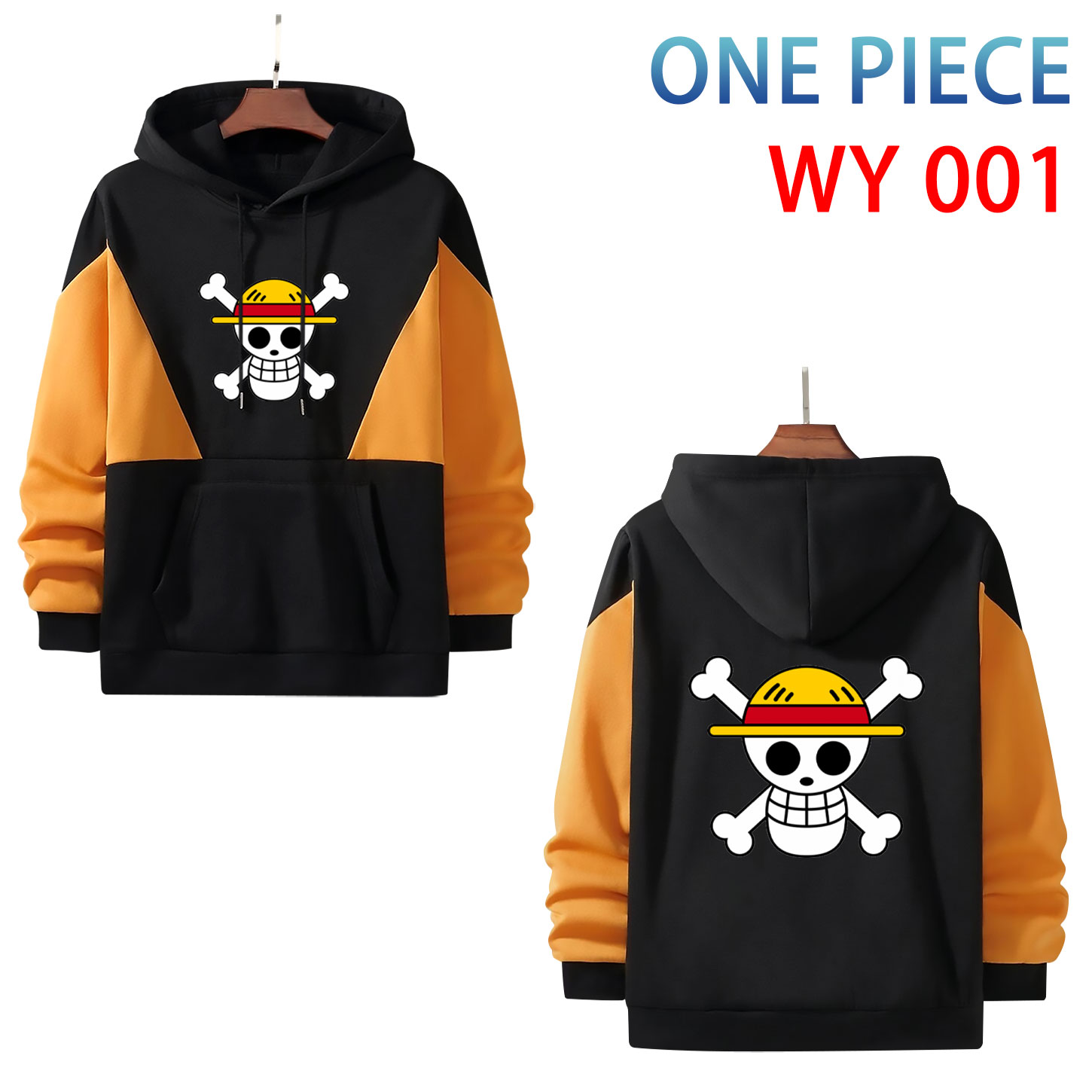 One piece anime hoodie