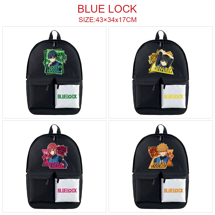 Blue Lock anime Backpack bag 43*34*17cm