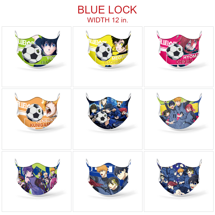 Blue Lock anime Mask