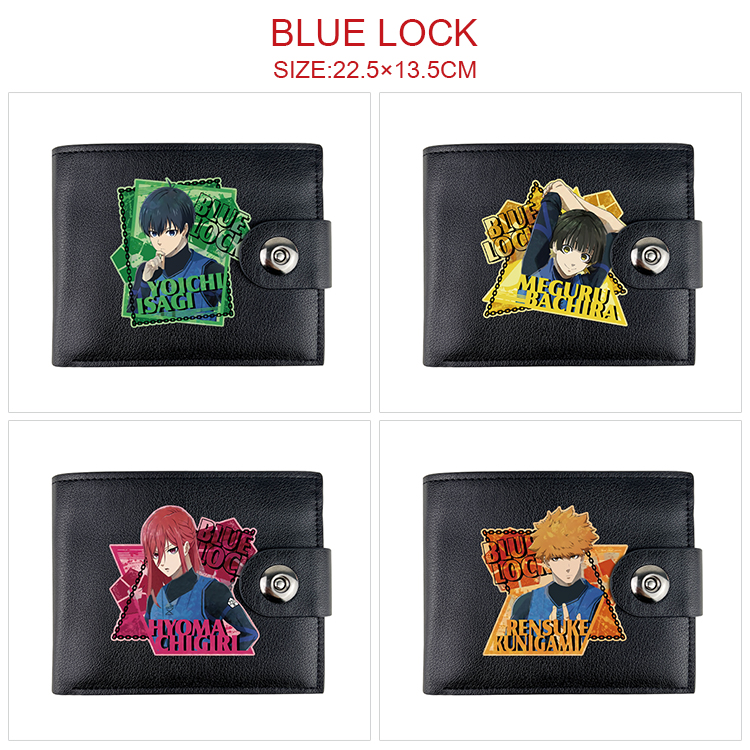 Blue Lock anime wallet 22.5*13.5cm