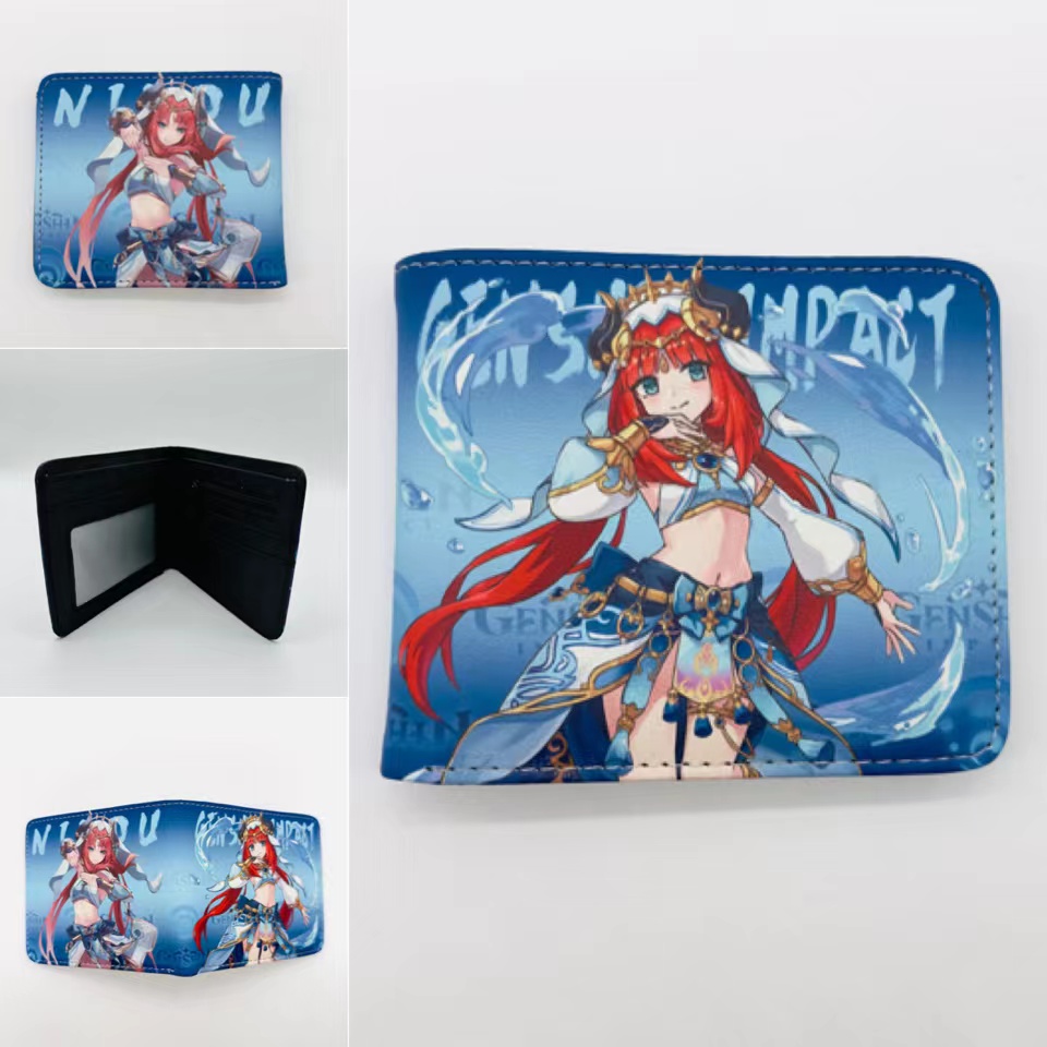 Genshin Impact anime wallet