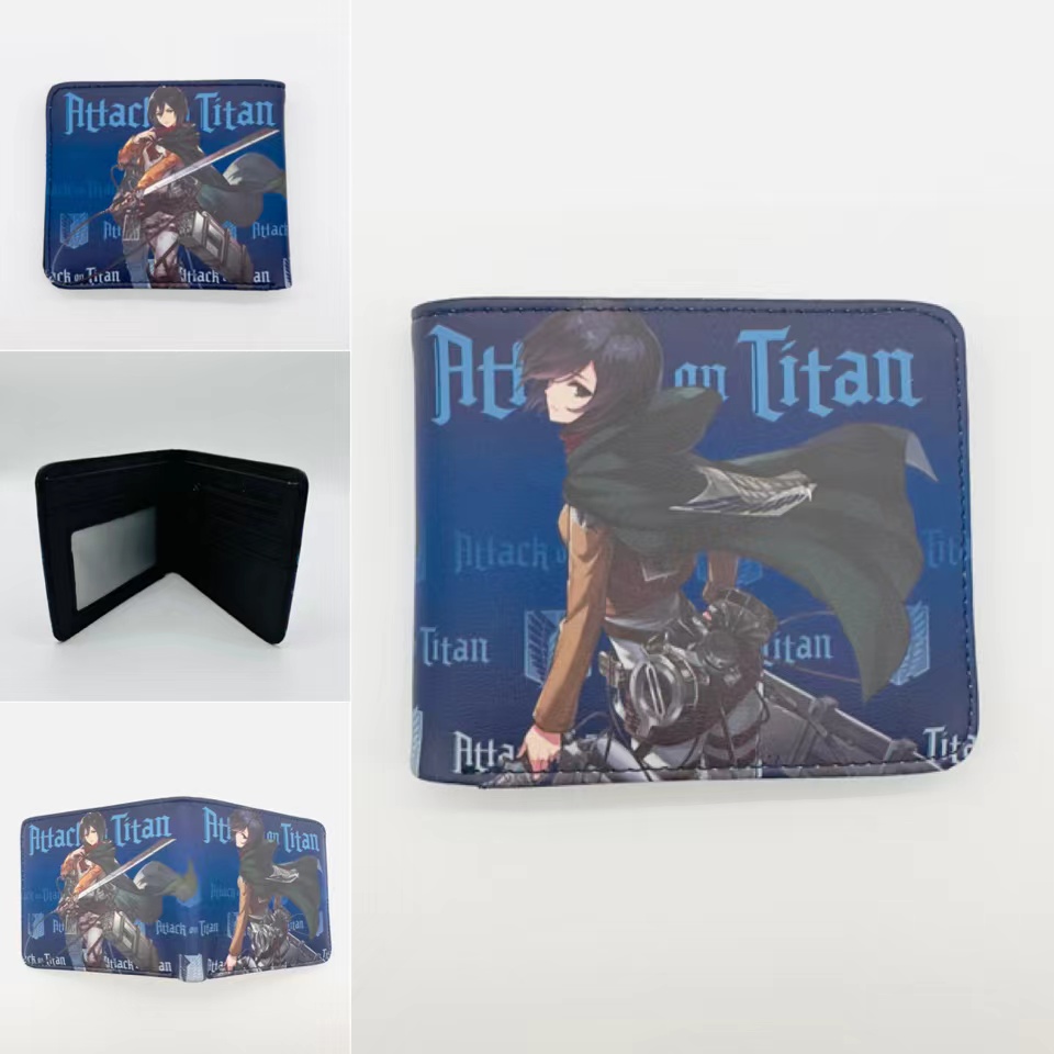 Attack On Titan anime wallet