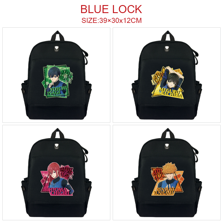 Blue Lock anime Backpack bag 39*30*12cm