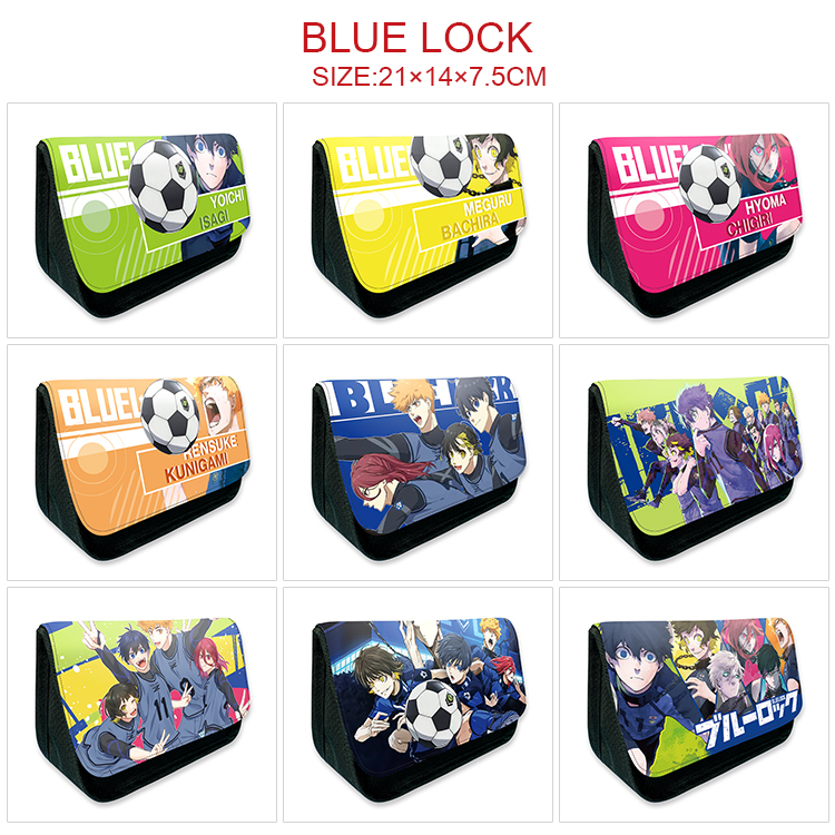 Blue Lock anime pencil bag 21*14*7.5cm