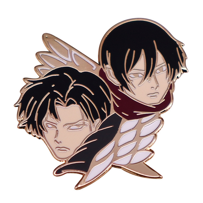 Attack On Titan anime pin