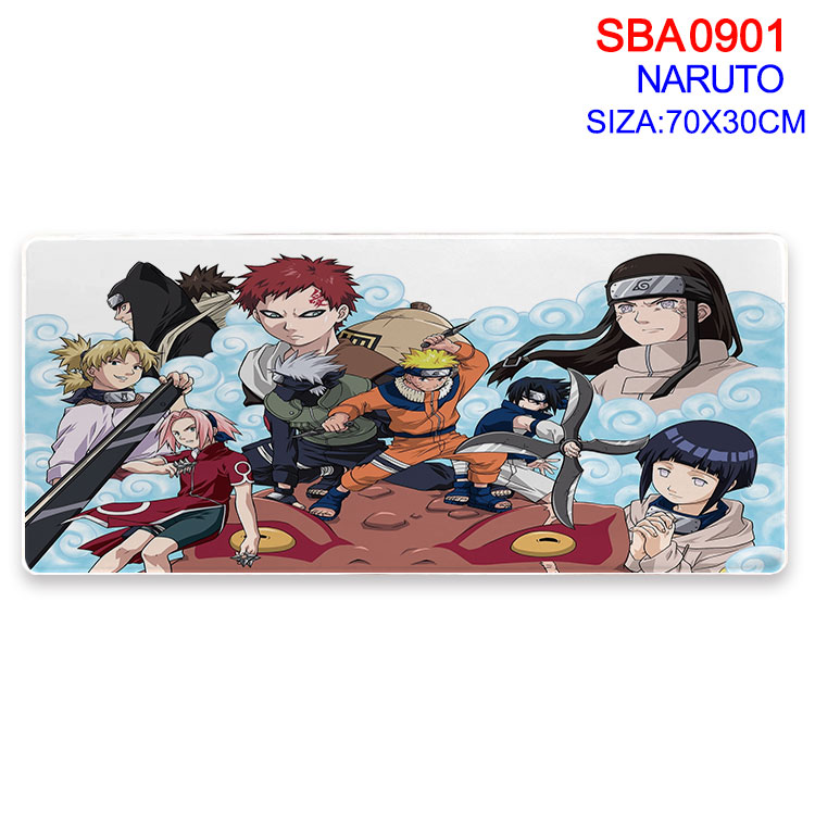 Naruto anime Mouse pad 70*30cm