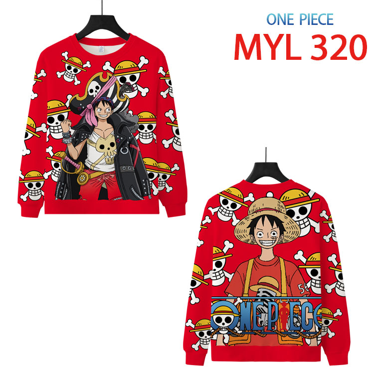 One piece anime hoodie