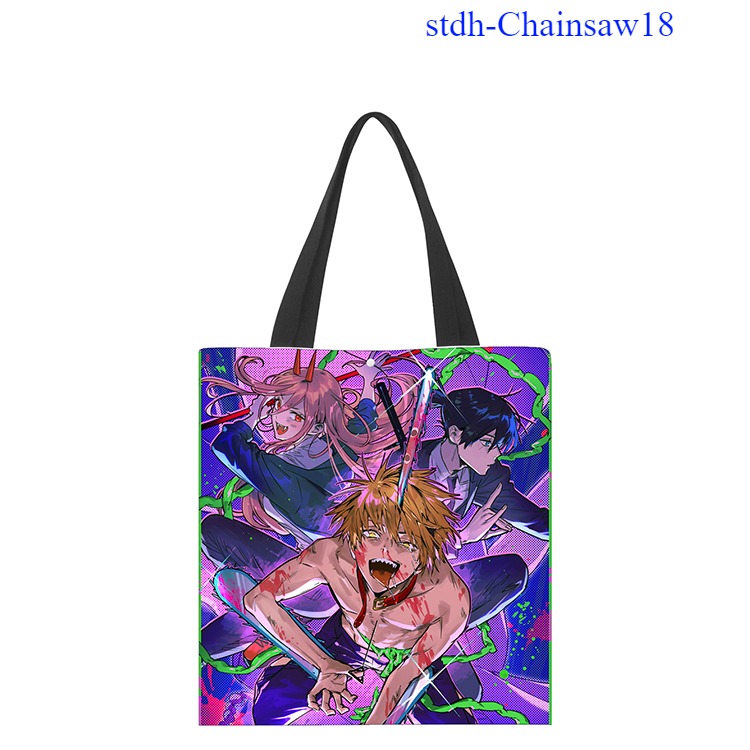 chainsaw man anime bag 33*37cm