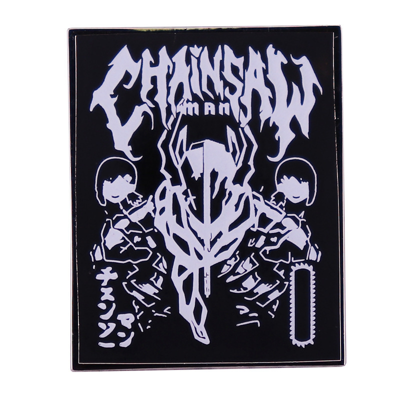 chainsaw man anime pin