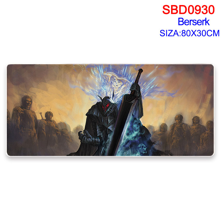 Berserk anime Mouse pad 80*30cm