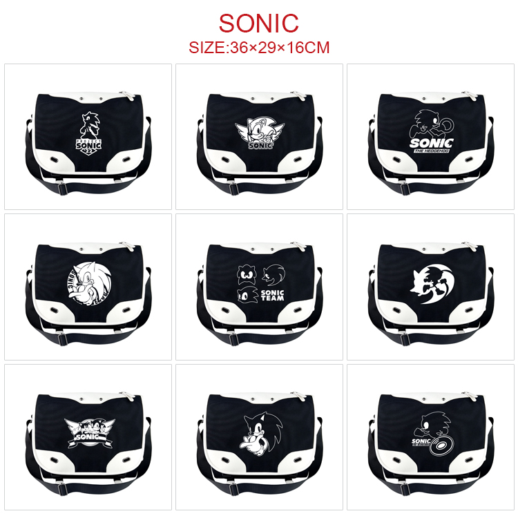 Sonic anime bag 36*29*16cm