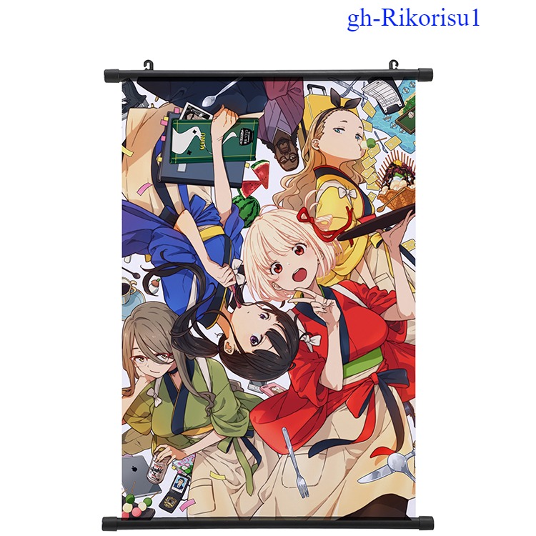 Lycoris Recoil  anime wallscroll 60*90cm