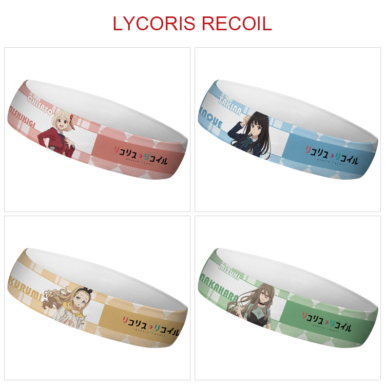 Lycoris Recoil  anime sweatband